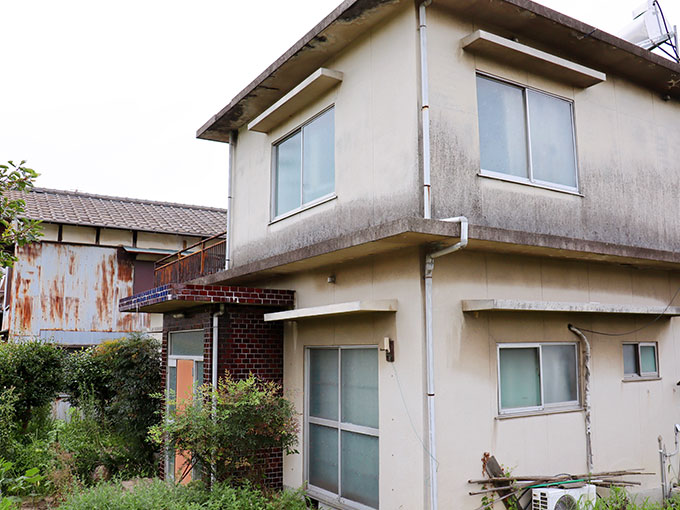 空き家になっている